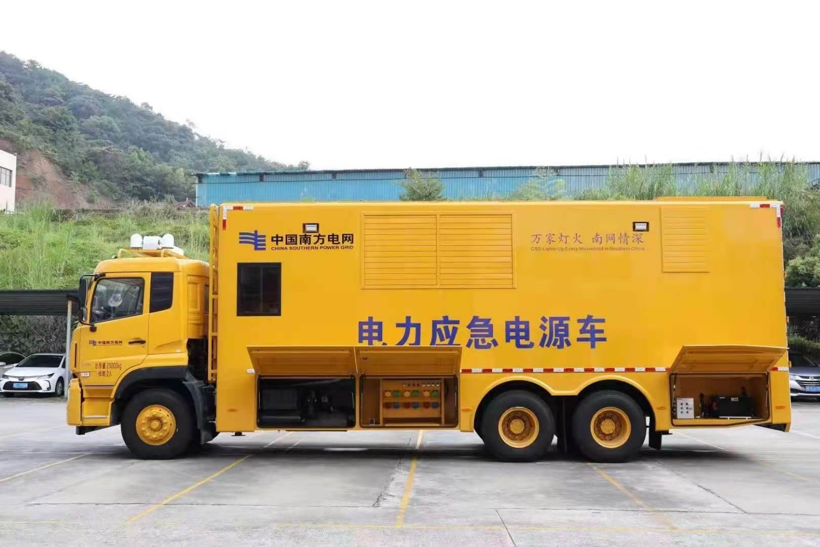 德城安康大型柴油发电机发电车UPS电源出租租赁